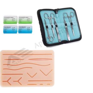 Expert Suture Training Kit with Dual-Layer Practice Pad